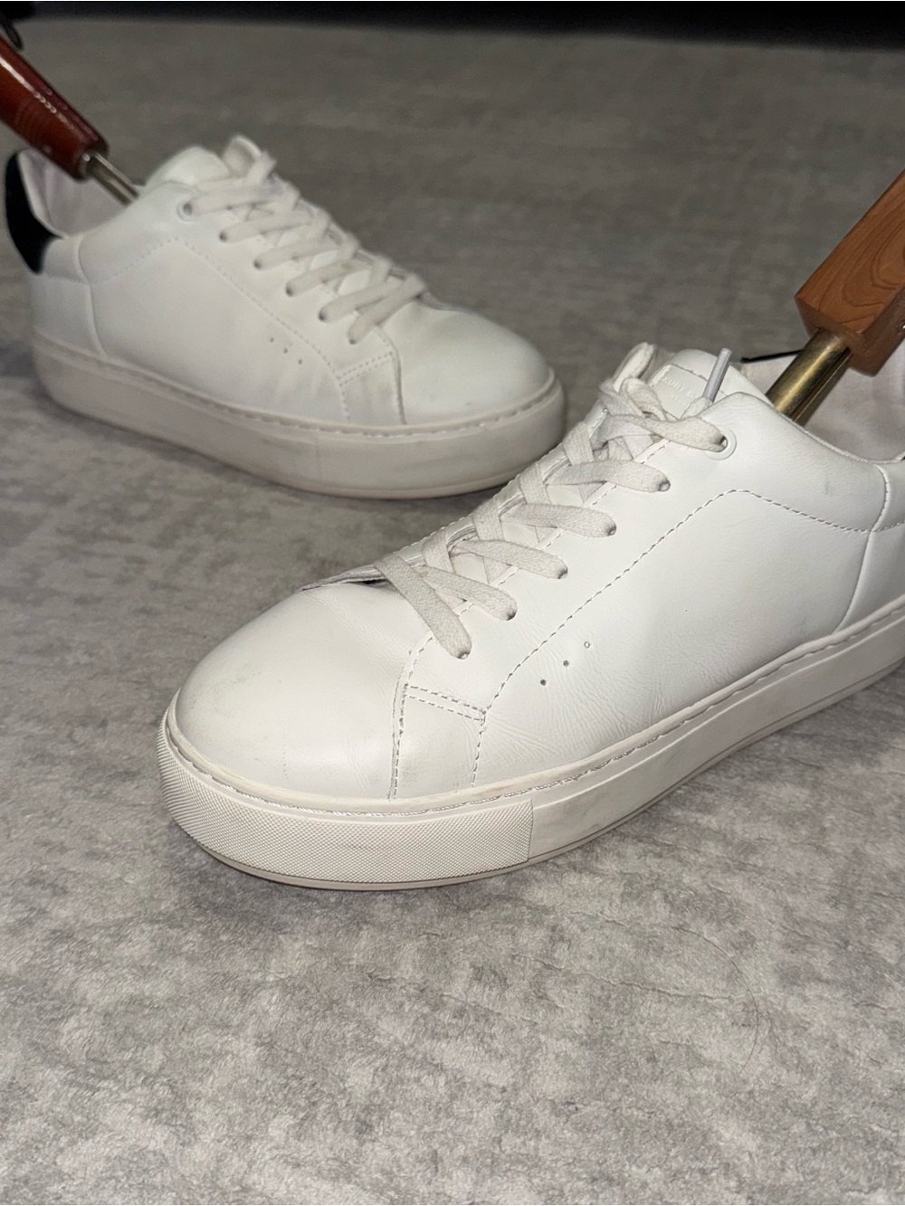 Kurt Geiger Laney Sneaker White Leather shoes size 40.5